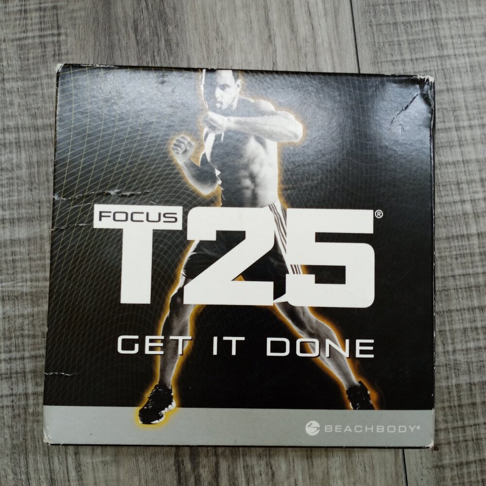 T25 Focus Beachbody Beach Body Alpha Beta Workout DVD Set
